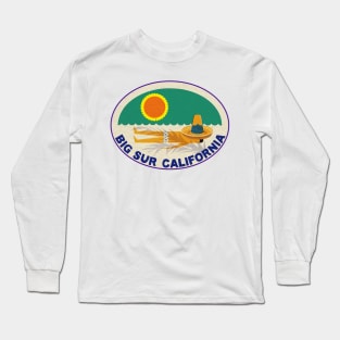 Big Sur California Carmel San Simeon Pacific Ocean Long Sleeve T-Shirt